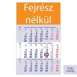 Primus Club, 12 lapos speditőr naptár - Fejrész nélkül, 10db/csomag