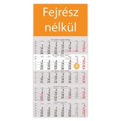 SP15, 12 lapos 5 hónapos speditőr naptár - Fejrész nélkül